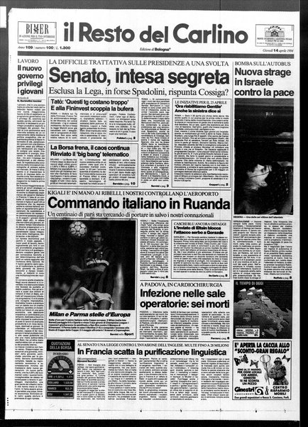 Il Resto del Carlino : giornale dell'Emilia